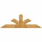 Ekena Millwork Richland Rough Sawn Timber Gable Bracket, Western Red Cedar, 72"W x 24"H x 6"D x 6"F, 8/12 Pitch GBW072X24X0606RIC00RWR - alternate 1